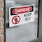 Signmission Keep Out Danger Sign, Vinyl Decal, 10in W x 7in L, 2PK OS-2PACK-DS-D-710-L-1399 - alternate 6